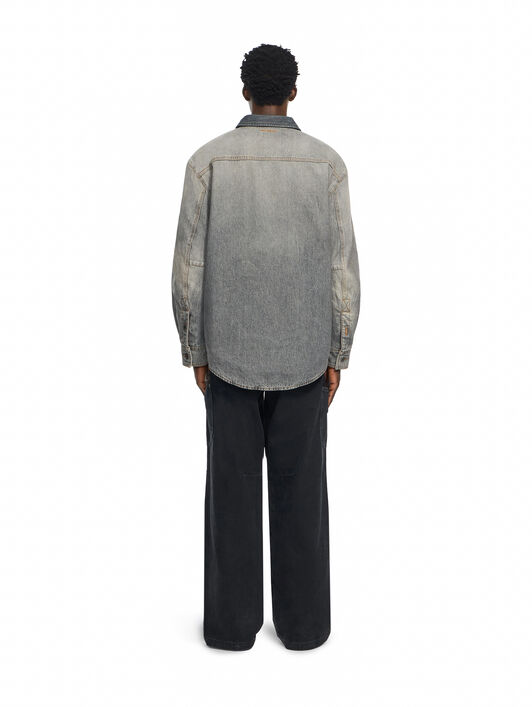 Bookish Workwear Denim Overshirt OFF WHITE Bookish Workwear Denim Overshirt SUN FADED GREY 44MYD05WF26D001