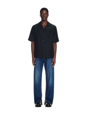 OFF WHITE Off Jacquard Seide Holiday SCHWARZ OMGG004F23FAB001