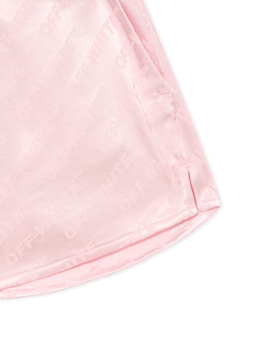 OFF WHITE Jacq Off Satin Short BALLET SLIPPER 44GCB009S26F002