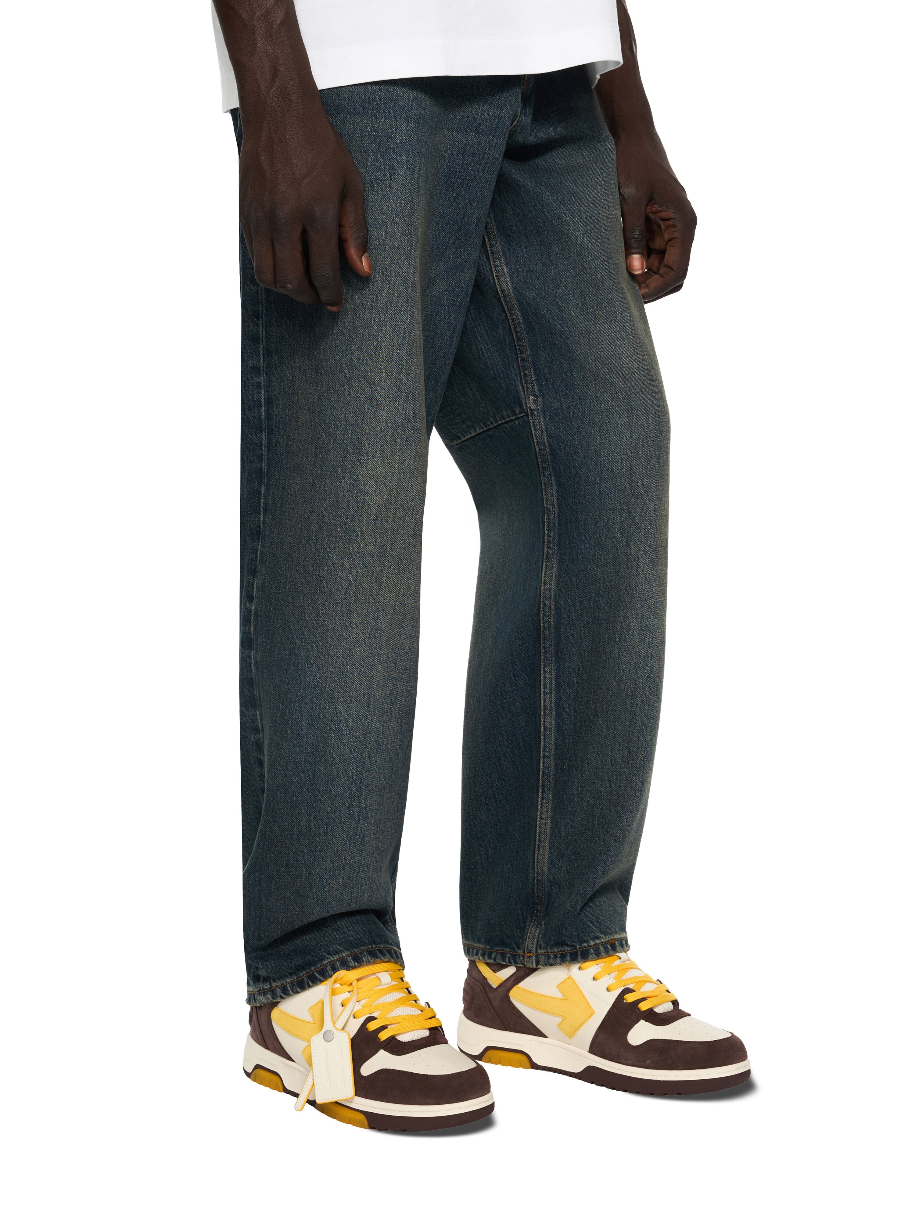 Out Of Office Sneakers OFF WHITE Out Of Office Sneakers DARK BROWN/ORANGE OF05730210