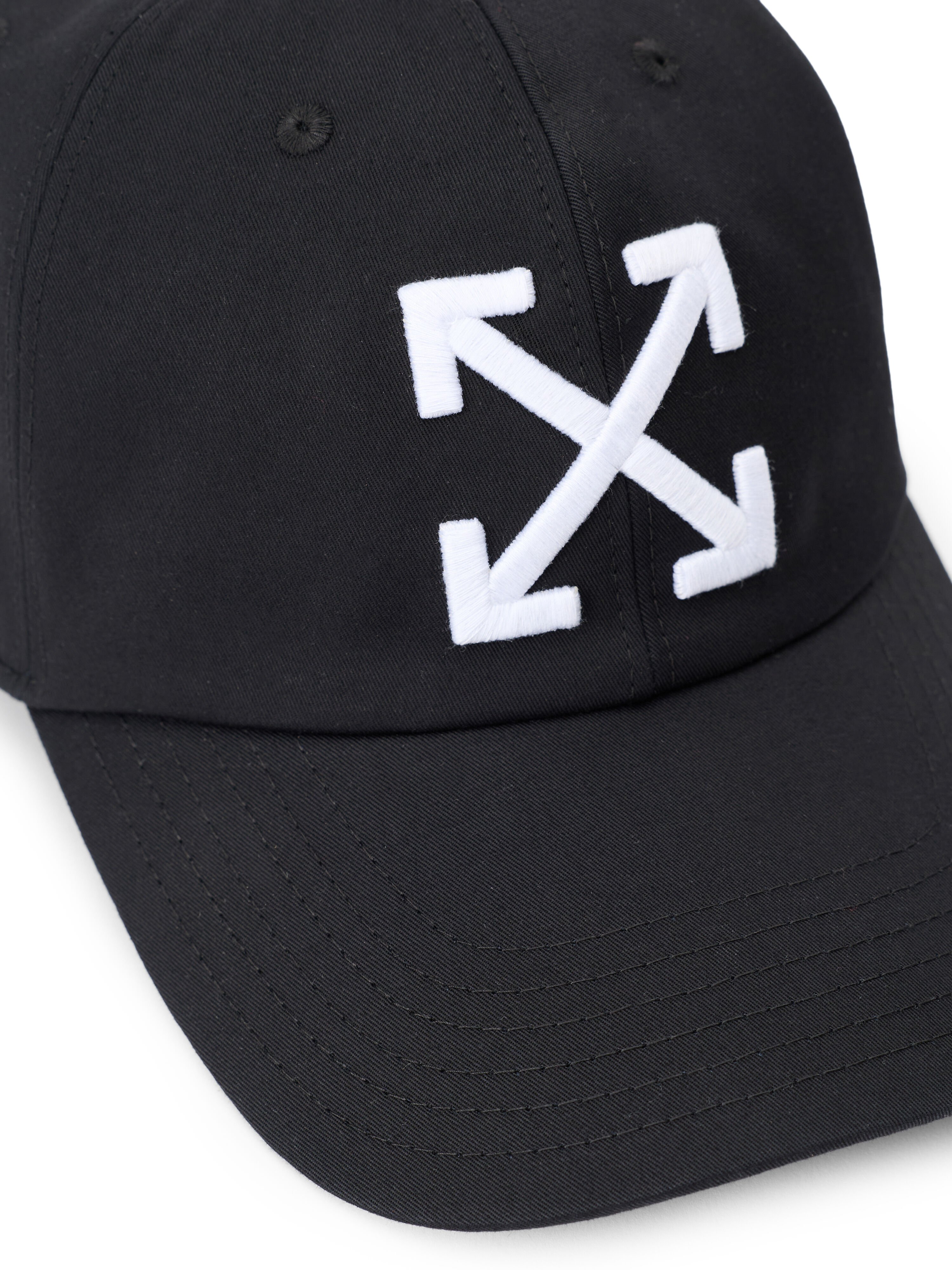 Arrows Baseball Cap OFF WHITE Arrows Baseball Cap BLACK OW7100081