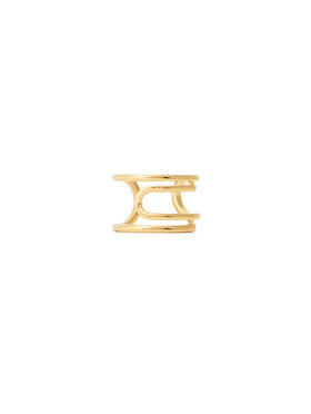OFF WHITE Paperclip Ring SILVER - SILVER OWOC11YS26MET001