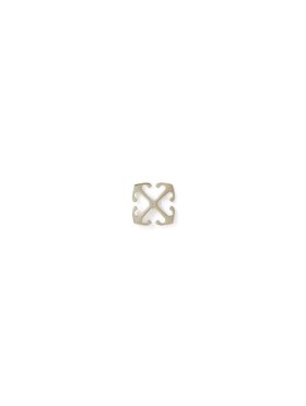OFF WHITE Orecchino Singolo Con Motivo Arrow ARGENTO OMOD119C99MET001