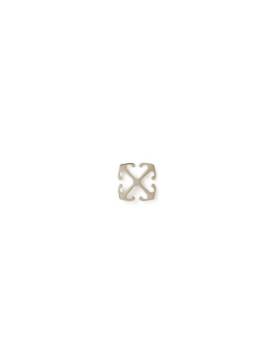 OFF WHITE Arrow Mono Earring SILVER OMOD119C99MET001
