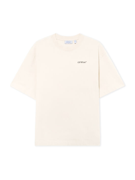 OFF WHITE Half Arrow Skate T-shirt PUMICE STONE 44MAA120S26J008