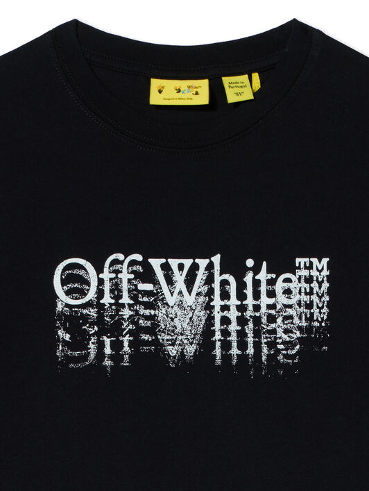 Big Bookish Stamp Short Sleeve T-Shirt OFF WHITE Big Bookish Stamp Short Sleeve T-Shirt BLACK 44BAA002F26J001