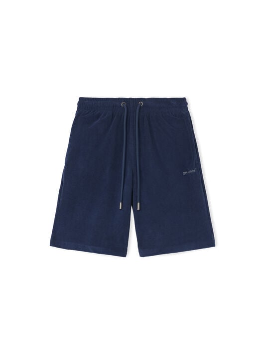 OFF WHITE Towel Terry Shorts MARINE 44MKB074F5002