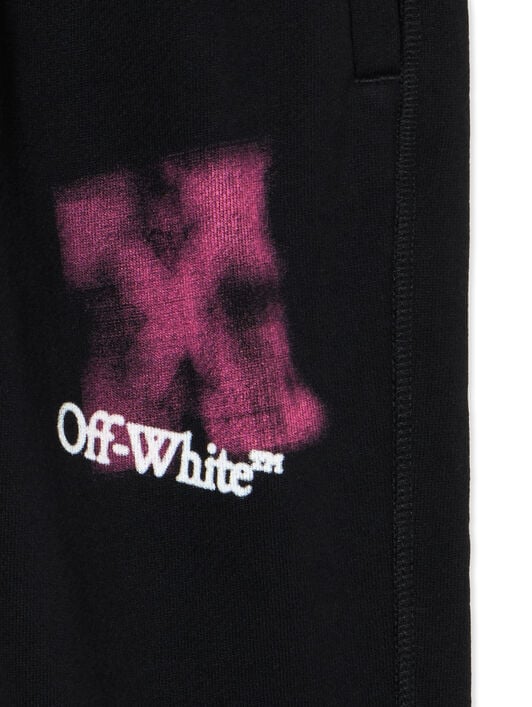 Arrow Spray Sweatpants OFF WHITE Arrow Spray Sweatpants BLACK - FUCHSIA OGCH001F25FLE001
