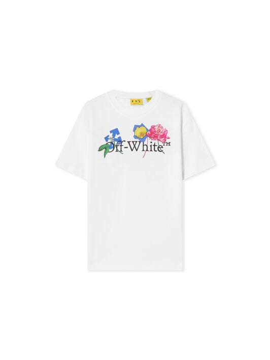 Big Bookish Flower T-Shirt OFF WHITE Big Bookish Flower T-Shirt WHITE 44GAA001F26J006