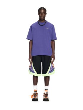 OFF WHITE Blue Tape Arrow T-Shirt GREEN OMAA027T25JER00U