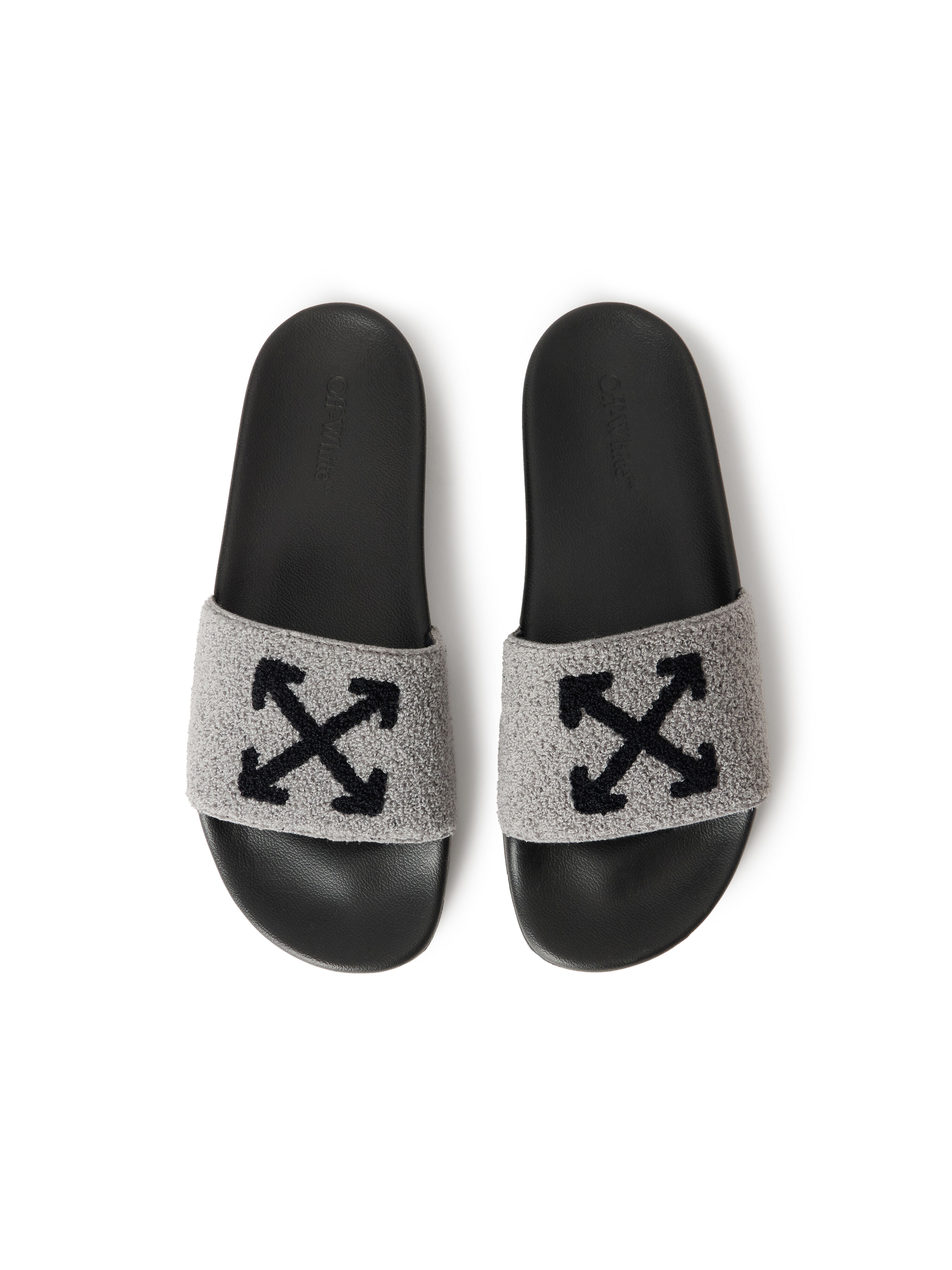 Arrow Terry Slider OFF WHITE Arrow Terry Slider SMOKE/ BLACK OWIU003F25FAB001