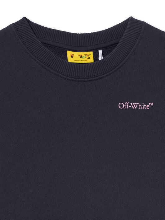 OFF WHITE Arrow Splat Crewneck SEABORNE 44GBA001S26F004