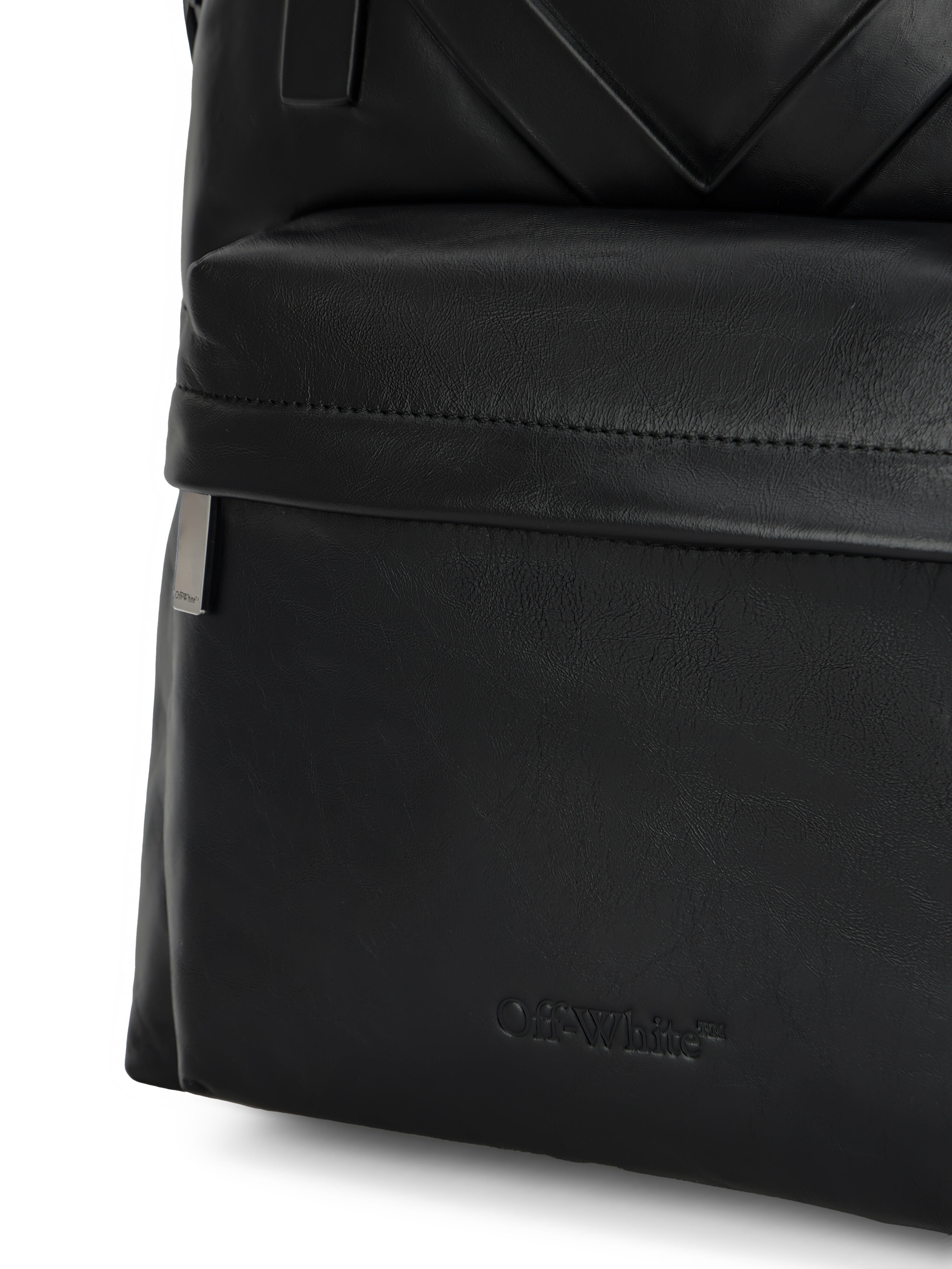 OFF WHITE Heritage Backpack BLACK OMNB126S26LEA001