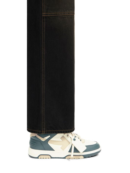 OFF WHITE Out Of Office Sneakers SLATE GREEN/BEIGE OF05726310