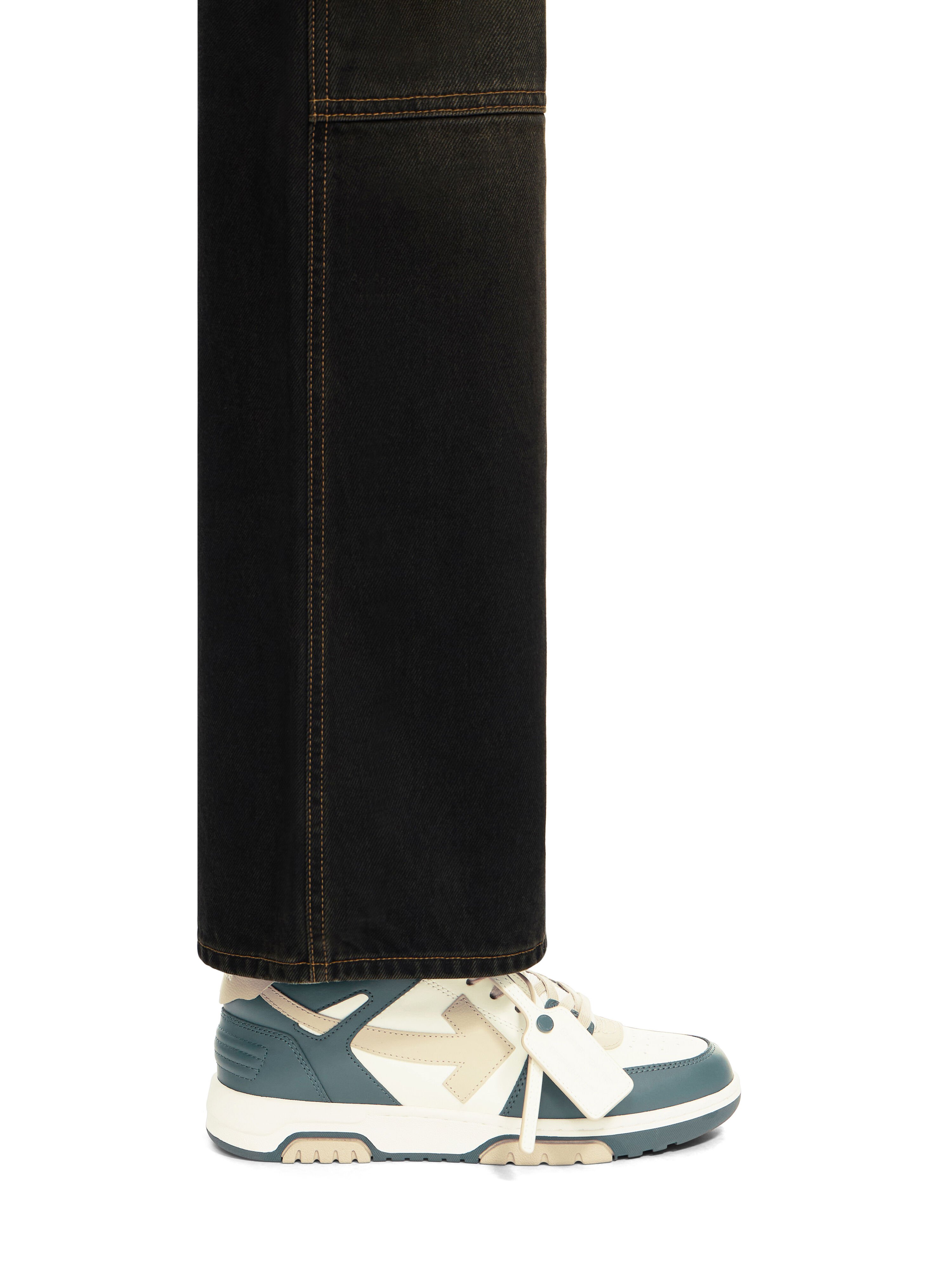 OFF WHITE Out Of Office Sneakers SLATE GREEN/BEIGE OF05726310