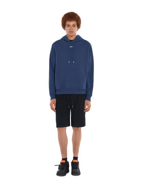 OFF WHITE Off Stamp Hoodie DARK BLUE 44MBB085G5F00G