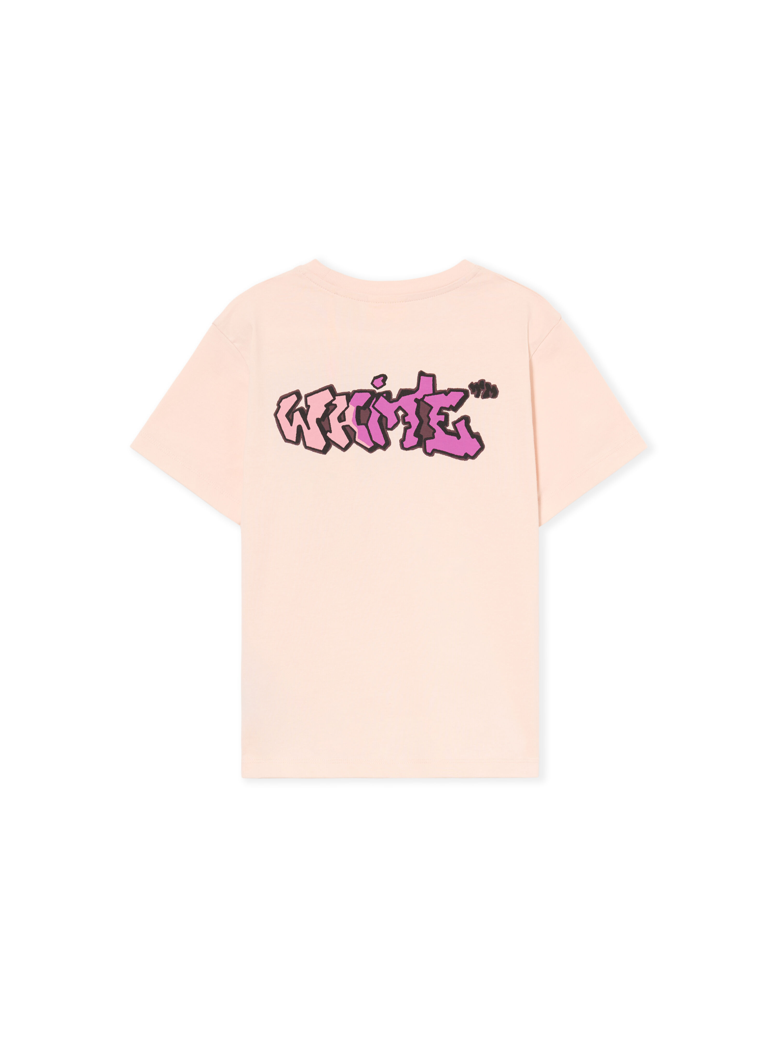 Graffiti Short Sleeve T-Shirt OFF WHITE Graffiti Short Sleeve T-Shirt CRYSTAL PINK 44GAA001F26J004