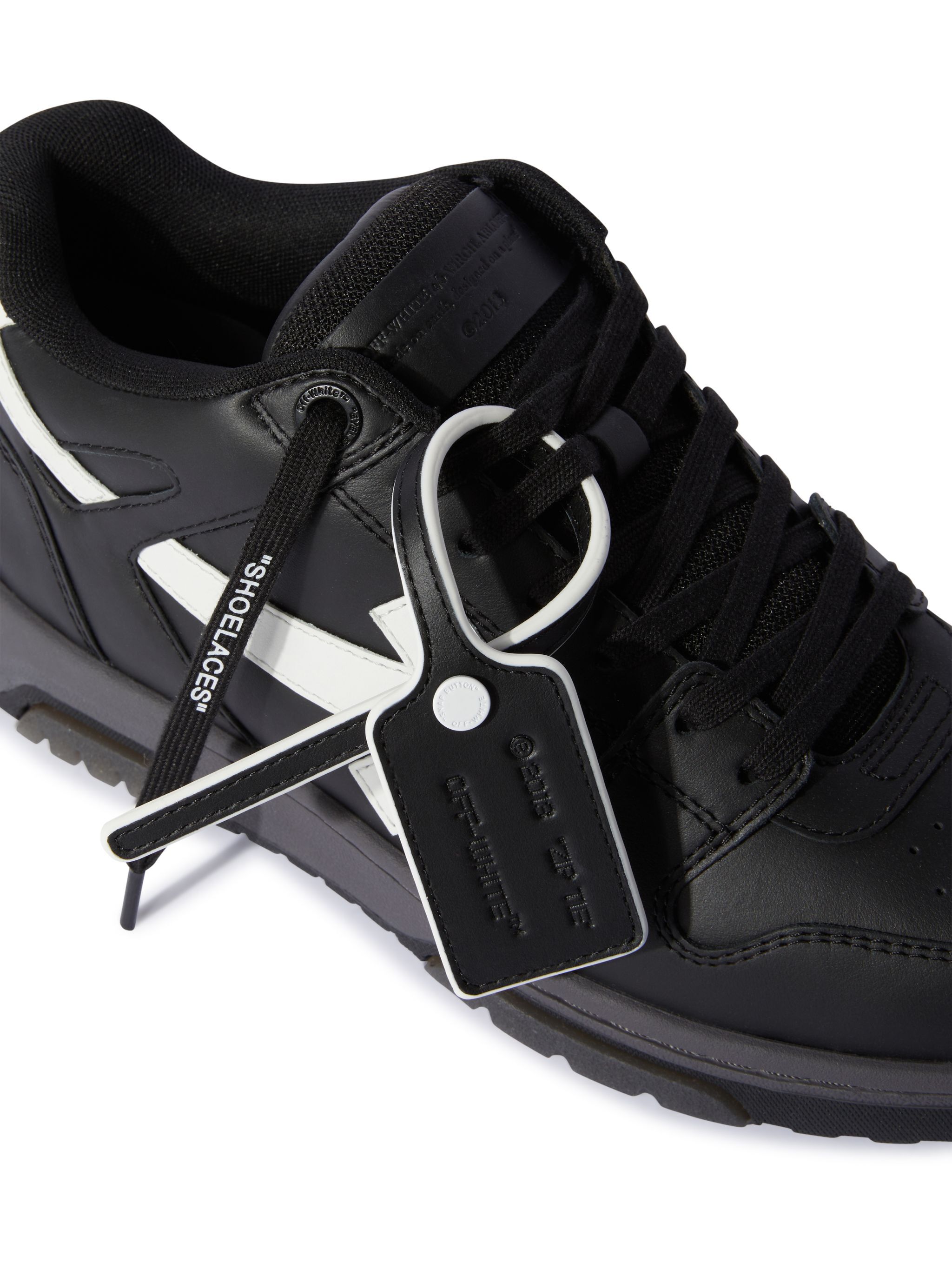 OFF WHITE Black/White Out Of Office BLACK OMIA189C99LEA006