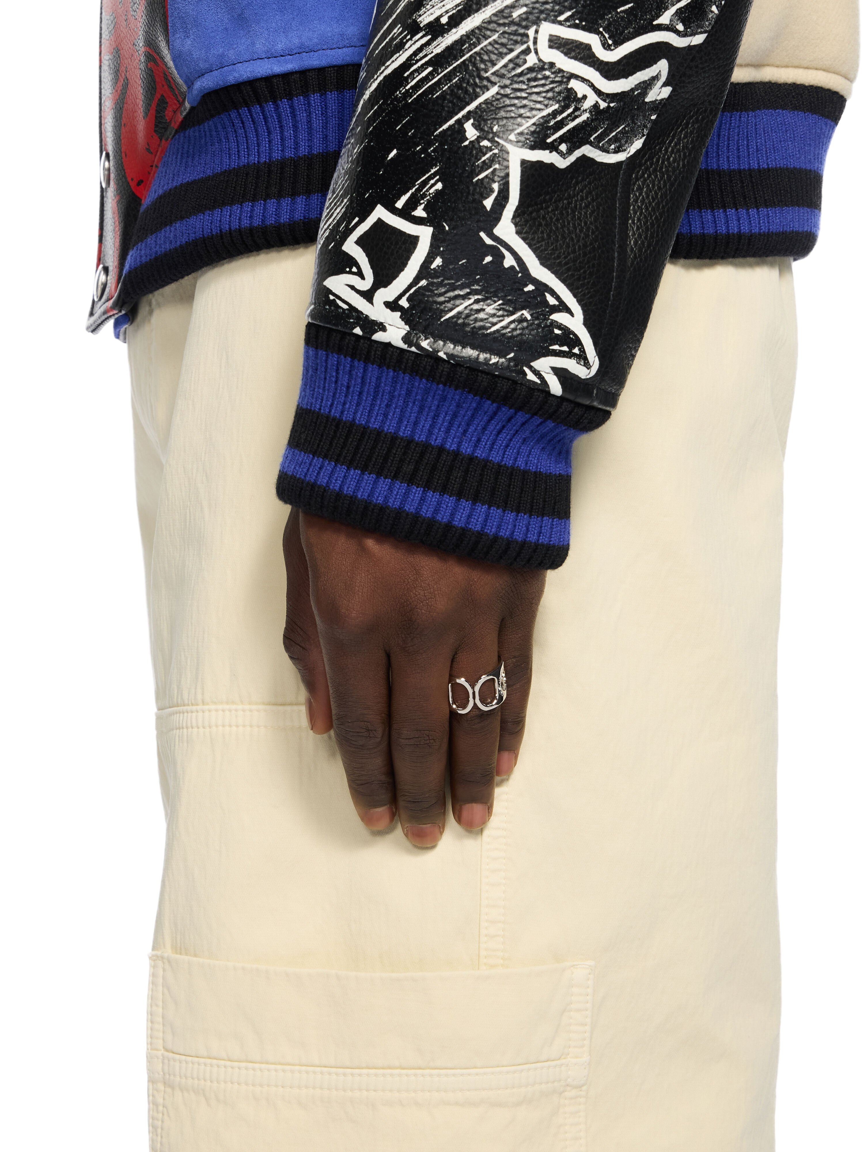 OFF WHITE Can Tab Ring SILVER - SILVER OMOC07OF25MET001