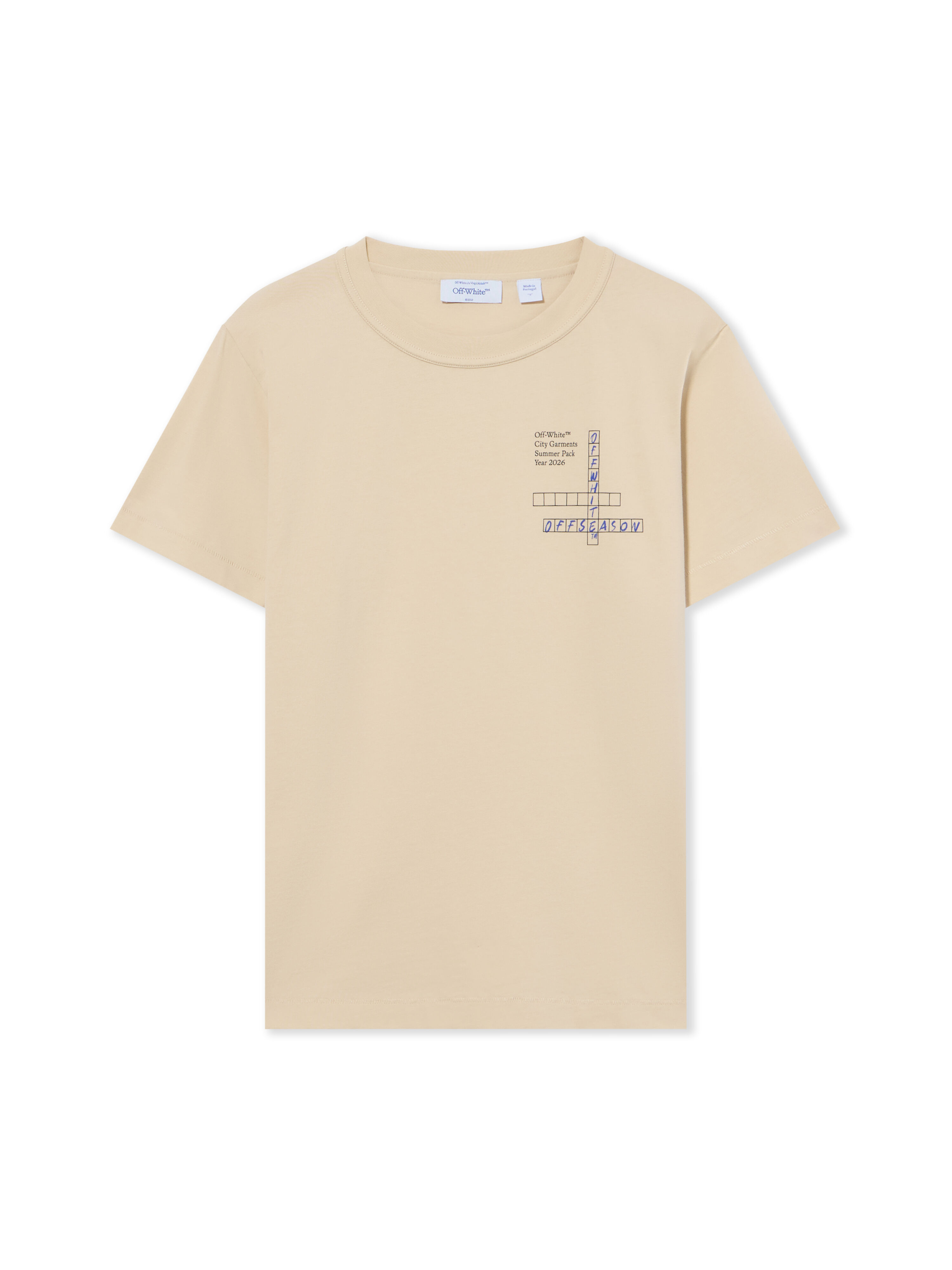Connect Dots Regular T-Shirt OFF WHITE Connect Dots Regular T-Shirt Beige-No Color 29A00726T