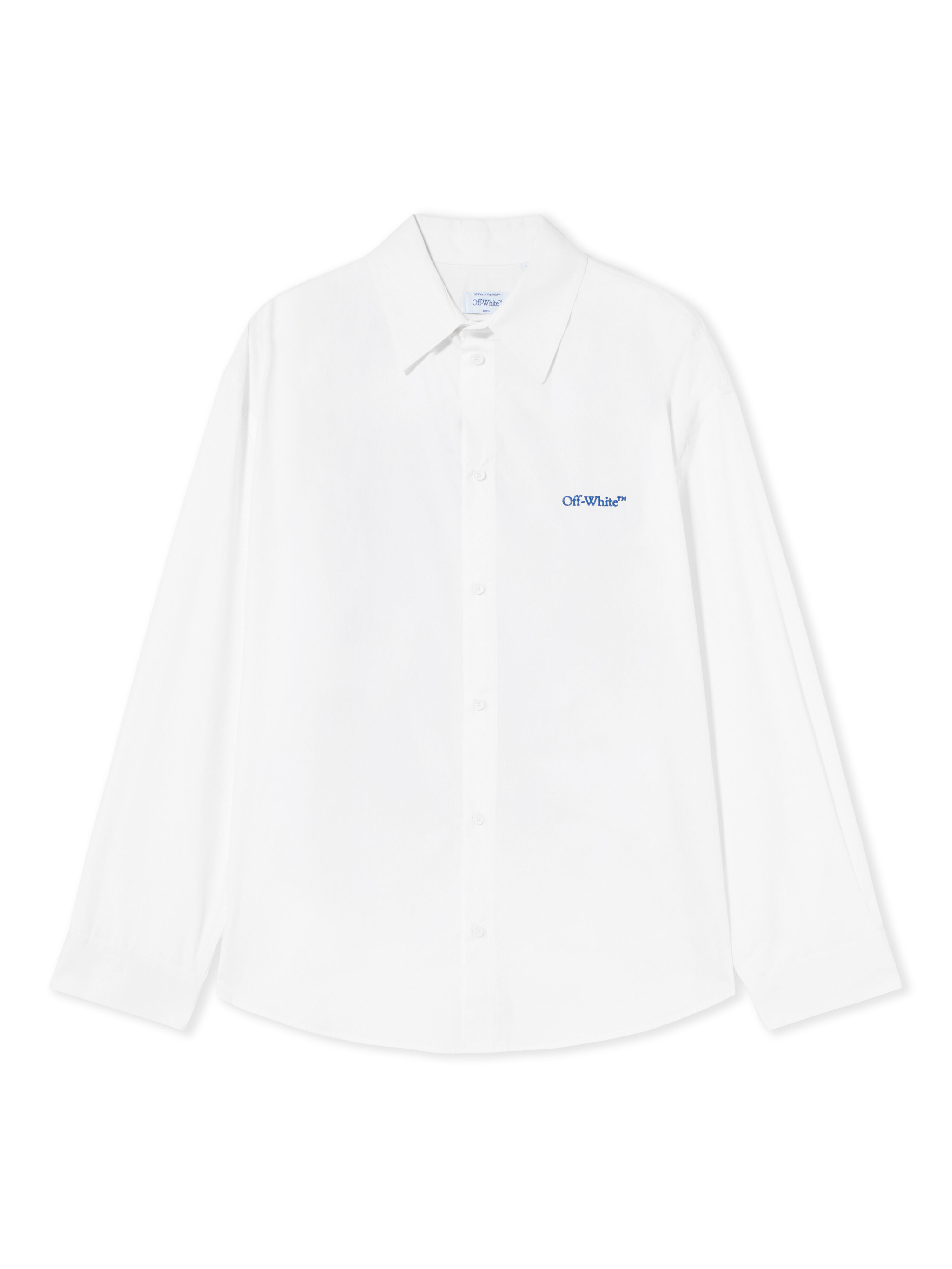 Bacco Arrow Poplin Overshirt OFF WHITE Bacco Arrow Poplin Overshirt WHITE 44MGE055F26F002