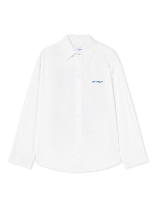 Bacco Arrow Poplin Overshirt OFF WHITE Bacco Arrow Poplin Overshirt WHITE 44MGE055F26F002