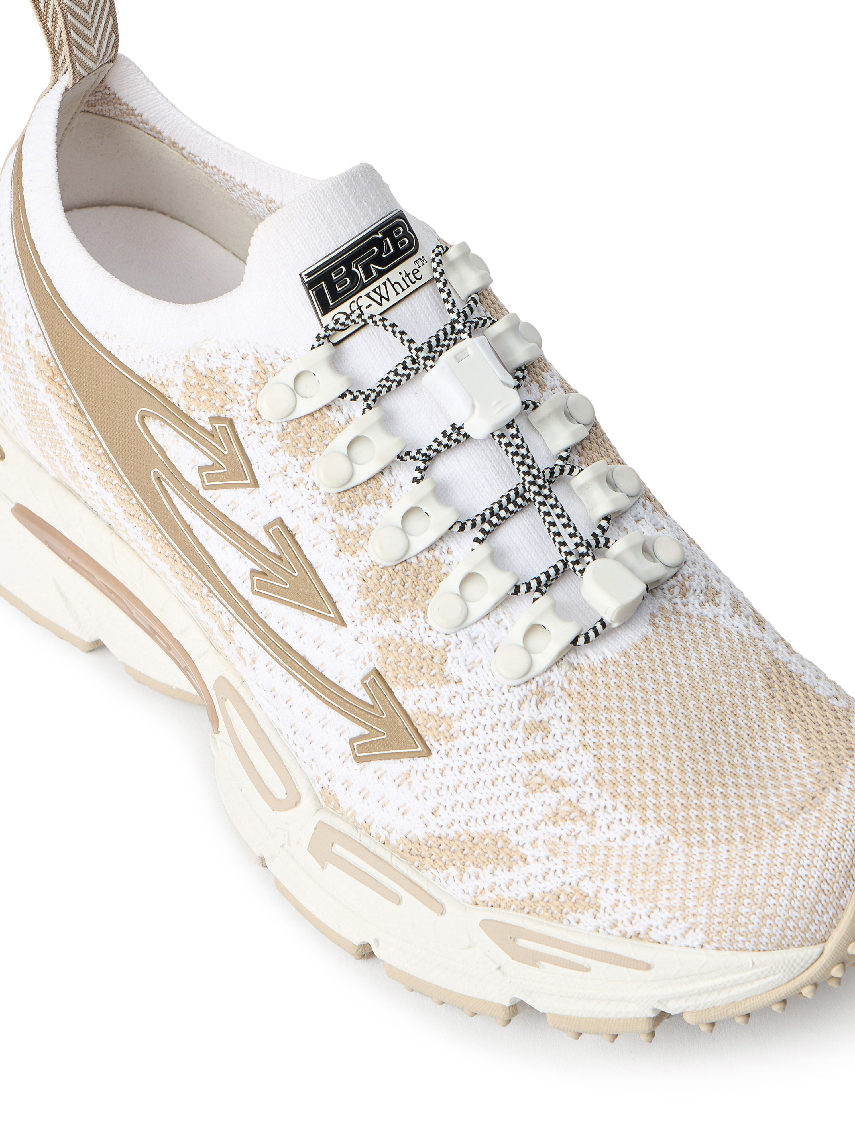 Be Right Back Knit Sneakers OFF WHITE Be Right Back Knit Sneakers WHITE/BRONZE OF05756210