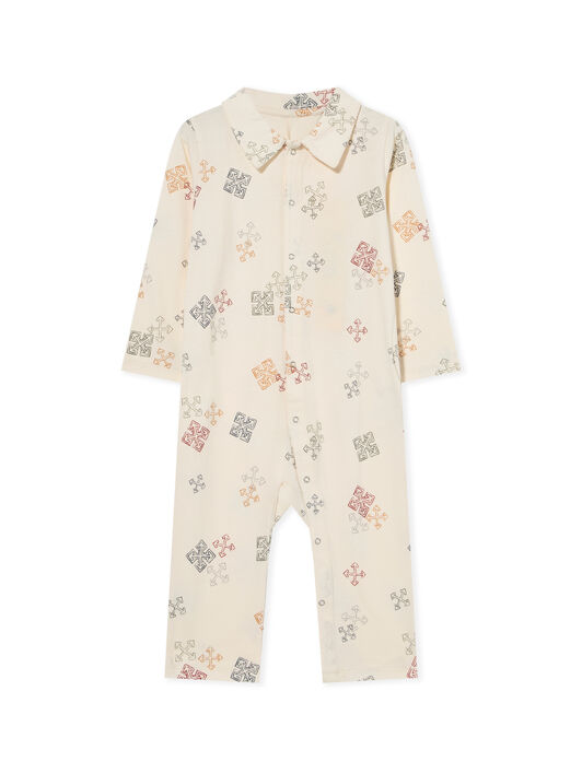 Arrow All-Over Print Jumpsuit OFF WHITE Arrow All-Over Print Jumpsuit EGRET 44BXG005F26J001