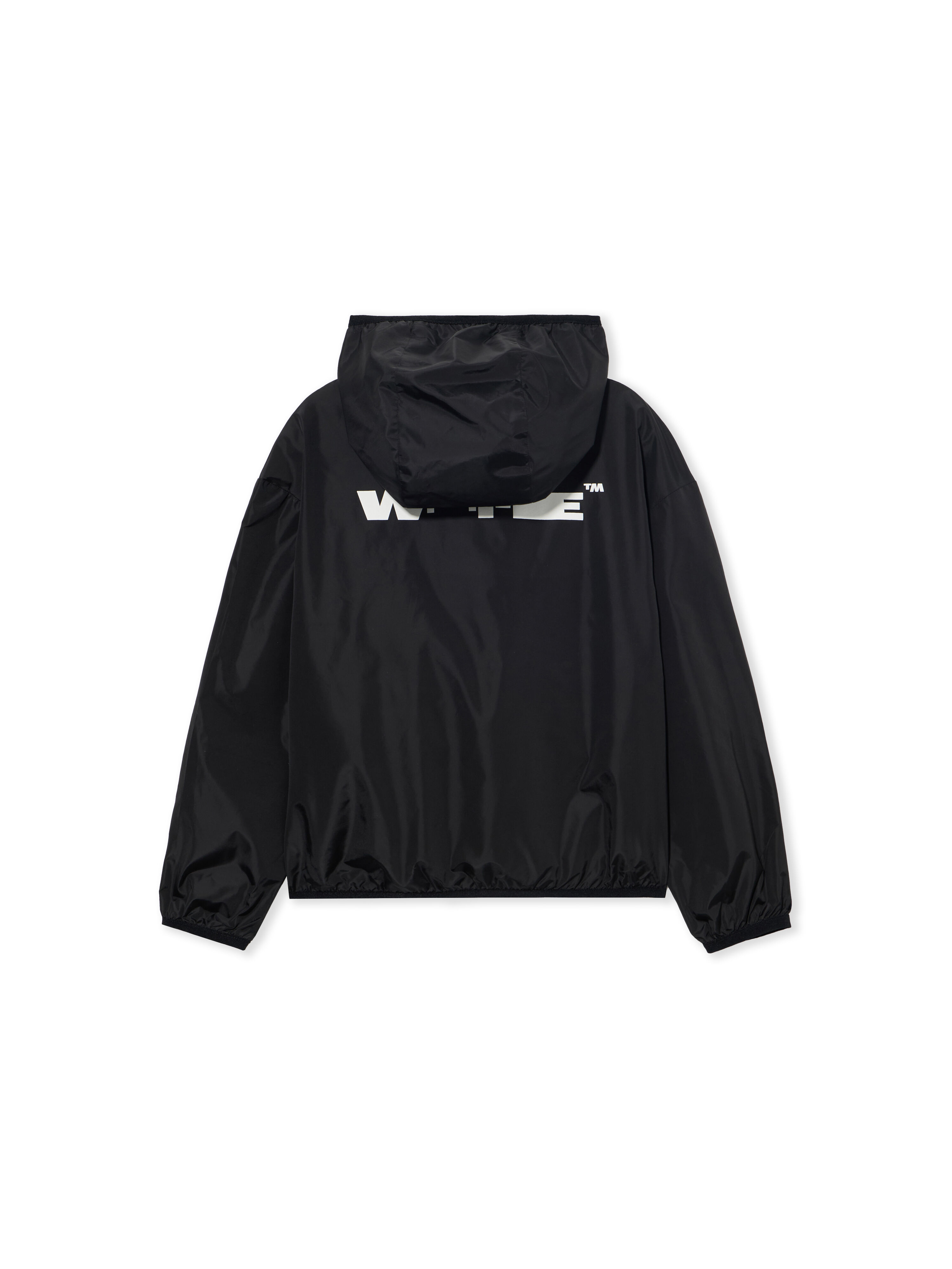 OFF WHITE Type Windbreaker BLACK 44BEB003S26F001