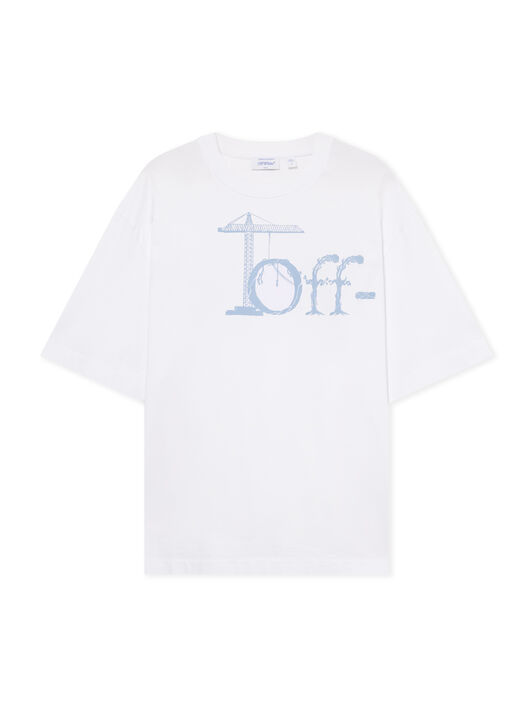 City Nature Skate Short Sleeve T-Shirt OFF WHITE City Nature Skate Short Sleeve T-Shirt WHITE 44MAA120F26J00N