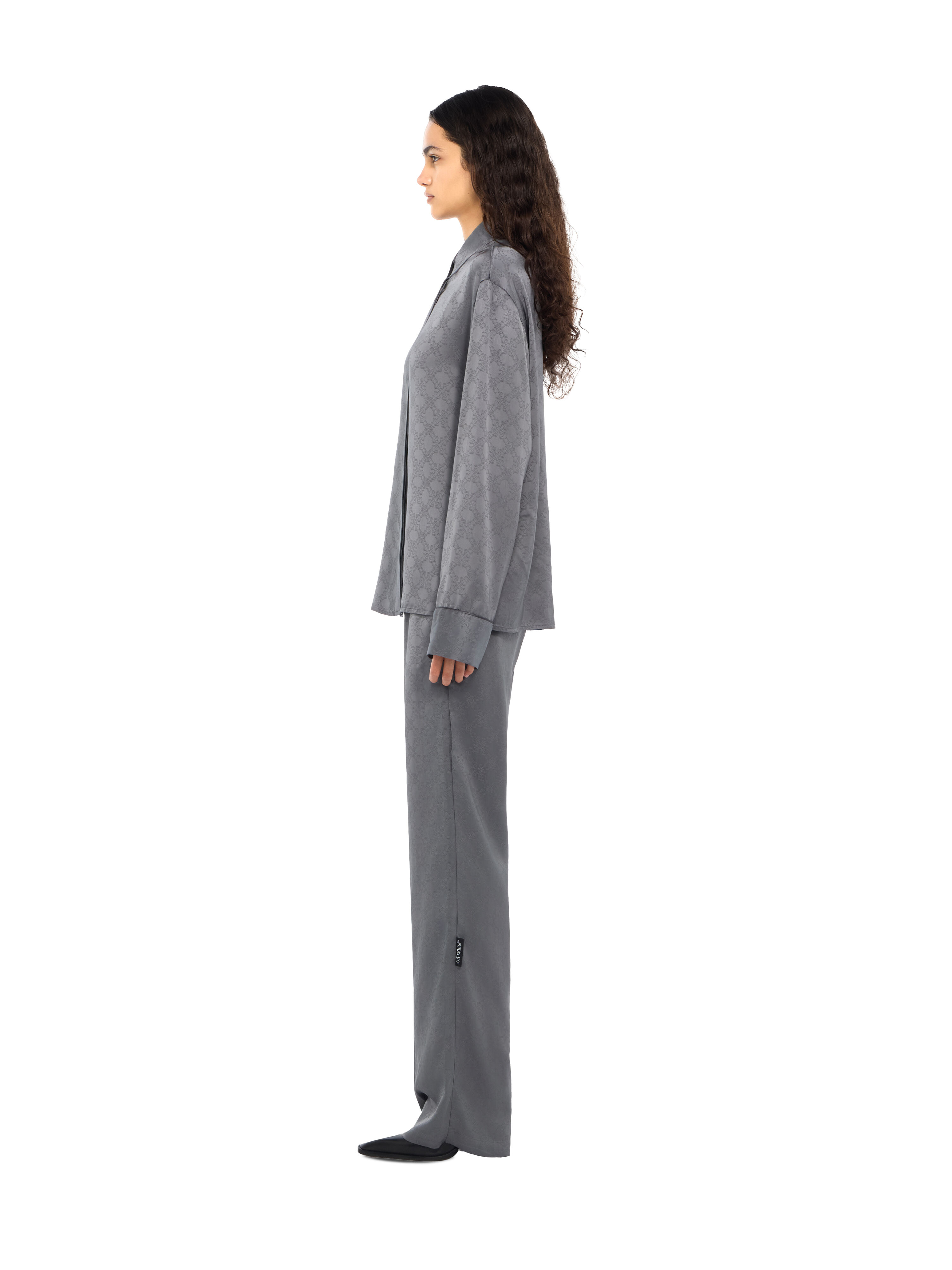 Monogram Jacquard Shirt OFF WHITE Monogram Jacquard Shirt Rosin Rosin 2FB00494T