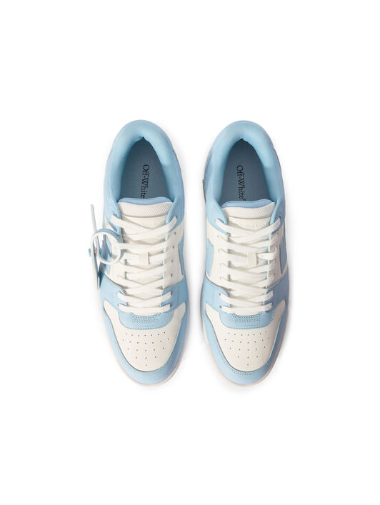 OFF WHITE Weiss/Hellblaue Out Of Office Sneaker BLAU OMIA189C99LEA007