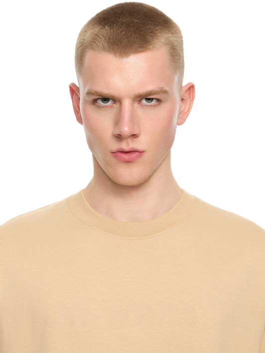 OFF WHITE Classic Arrow & Tab T-Shirt NIGHT SAND 44MAA120F5009