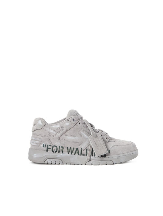 OFF WHITE Out Of Office For Walking Sneakers GREY - DARK GREY OMIA189F25LEA00B