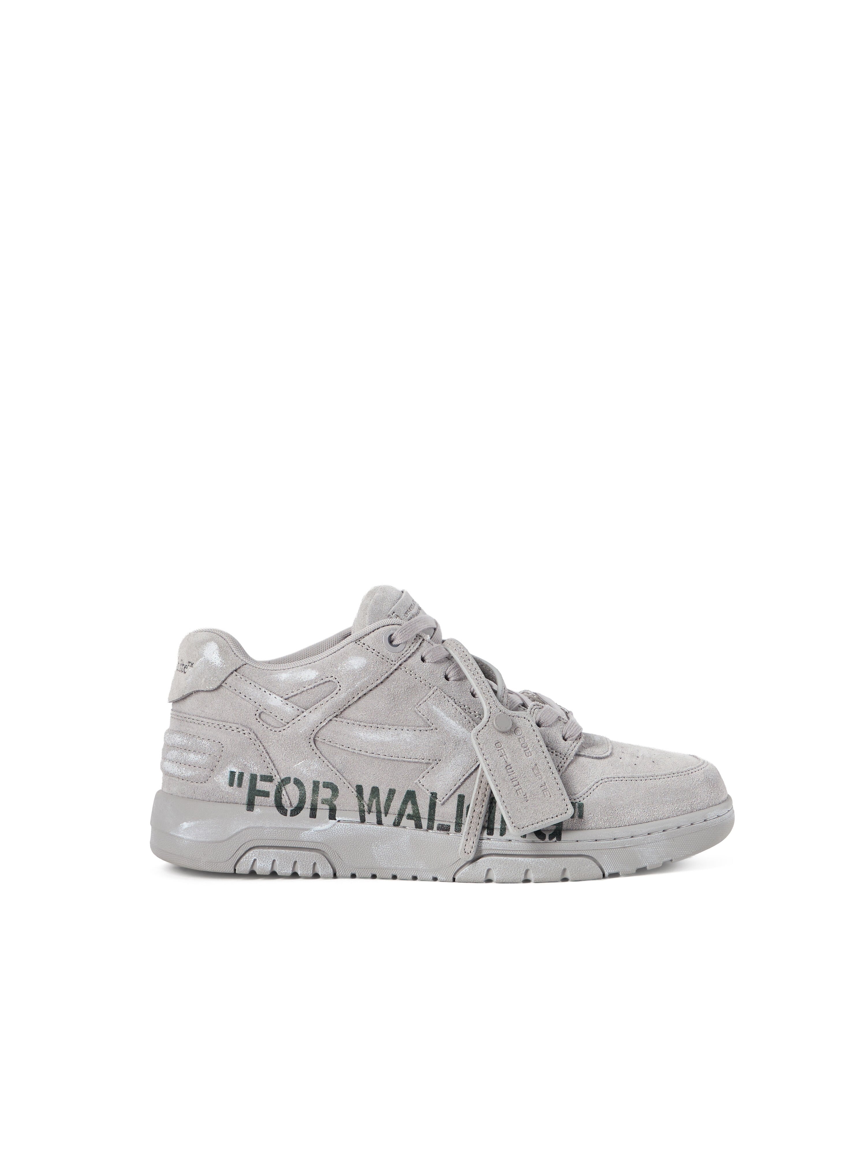 OFF WHITE Out Of Office For Walking Sneakers GREY - DARK GREY OMIA189F25LEA00B