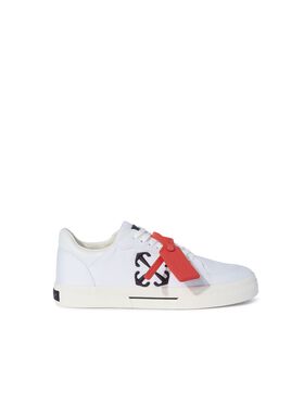 OFF WHITE White/Black Canvas Vulcanized BLACK OWIA288C99FAB001