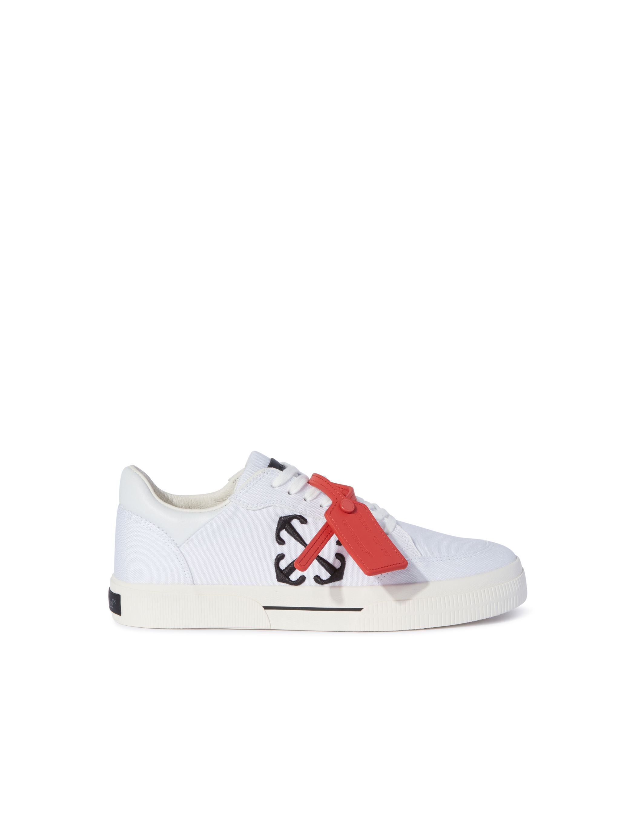 OFF WHITE White/Black Canvas Vulcanized WHITE OWIA288C99FAB001