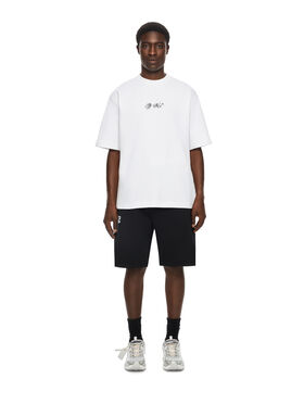 OFF WHITE Mercy Scribble Skate T-Shirt WHITE 44MAA120F26J011
