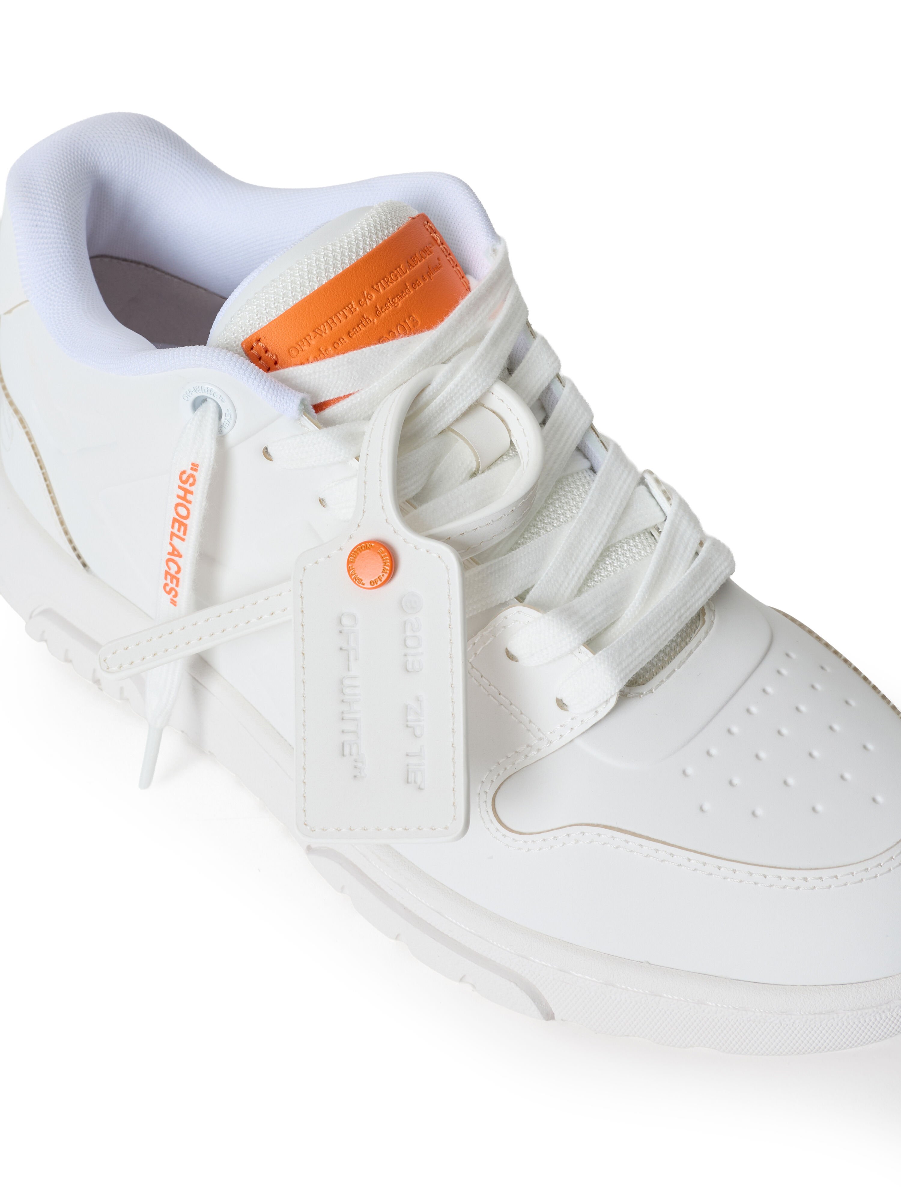 Out Of Office Molded Sneakers OFF WHITE Out Of Office Molded Sneakers WHITE/ORANGE OF06203101