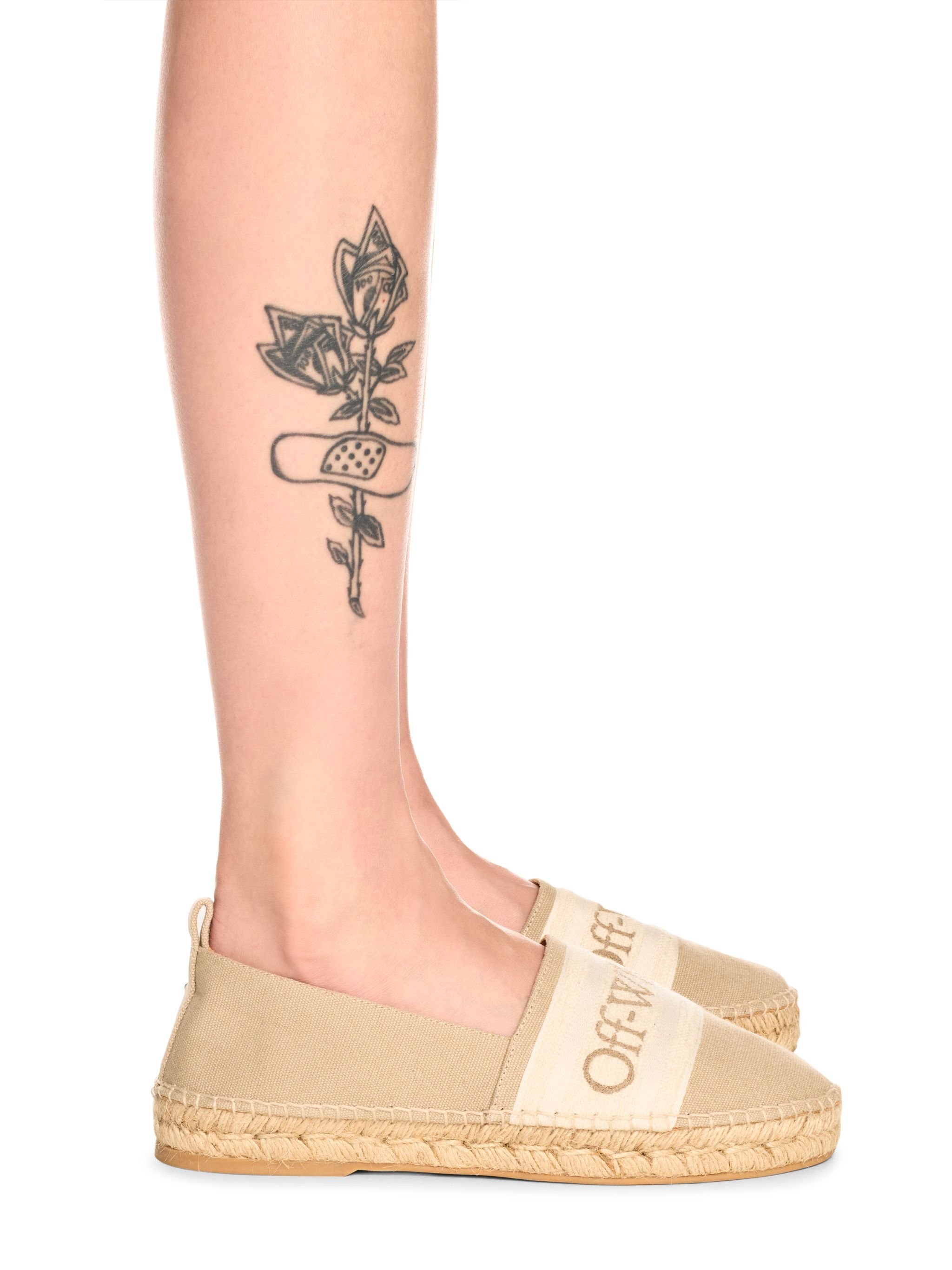 OFF WHITE Bookish Espadrilles NEUTRALS OWIB014C99FAB001