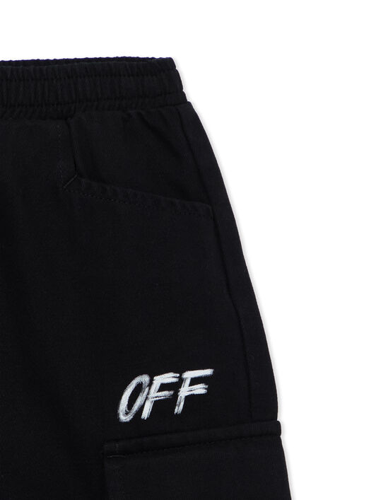 Shared Logo Cargo Pant OFF WHITE Shared Logo Cargo Pant BLACK 44GCF005F26F001