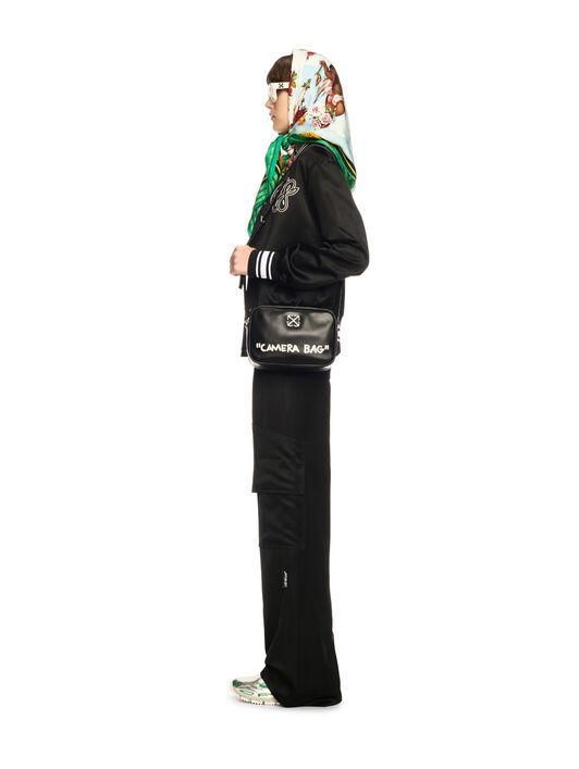 OFF WHITE Black Jitney Quote Camera Bag BLACK OWNN18CC99LEA001