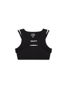 LAB L/AB Cut-Out Logo Crop Top Black Night LABF2639A00072T