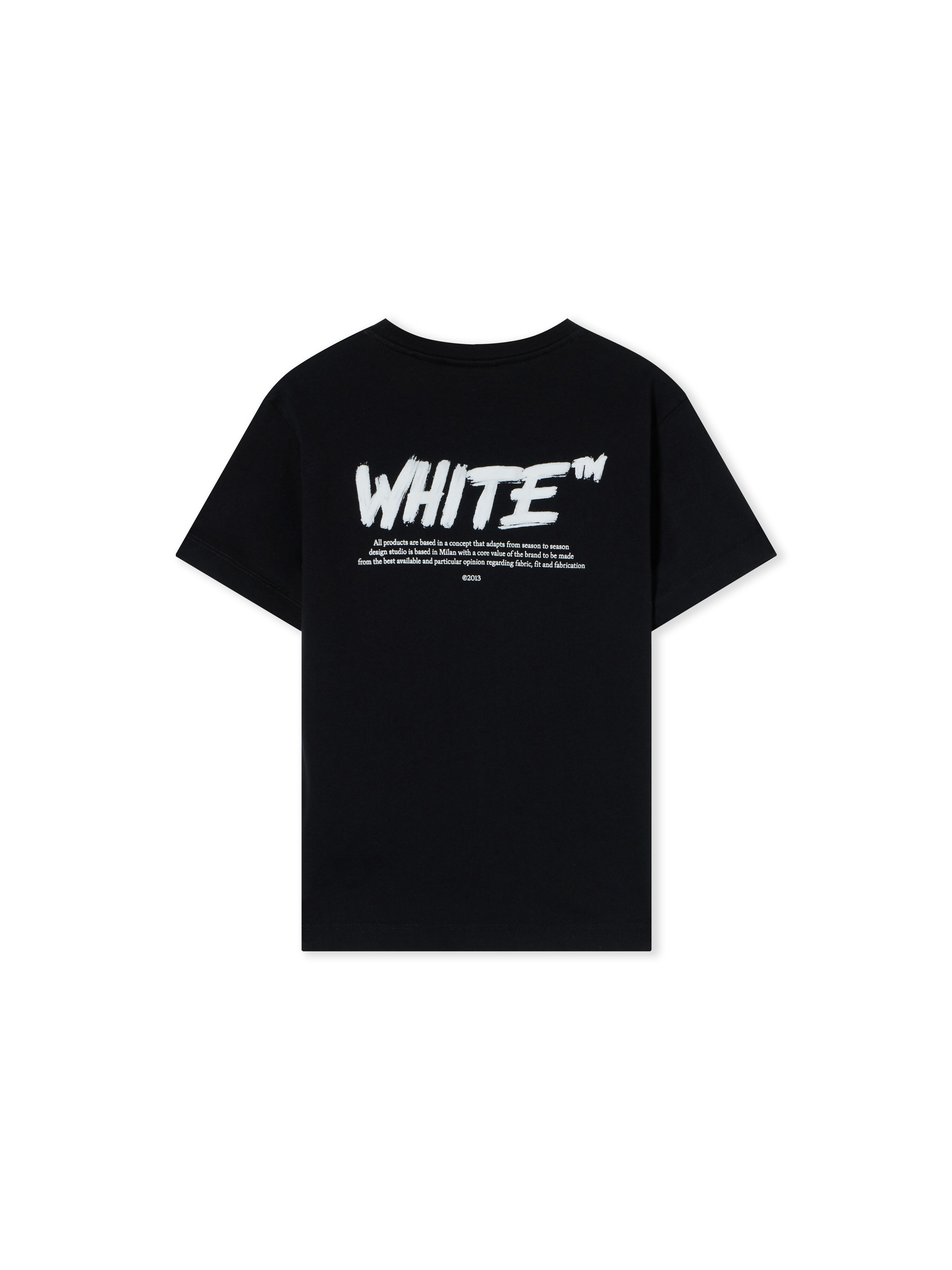 Shared Logo Short Sleeve T-Shirt OFF WHITE Shared Logo Short Sleeve T-Shirt BLACK 44BAA002F26J002