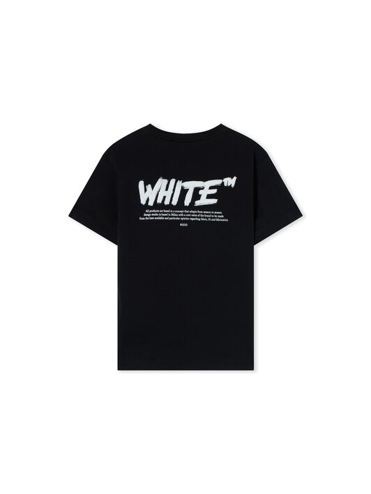 Shared Logo Short Sleeve T-Shirt OFF WHITE Shared Logo Short Sleeve T-Shirt BLACK 44BAA002F26J002
