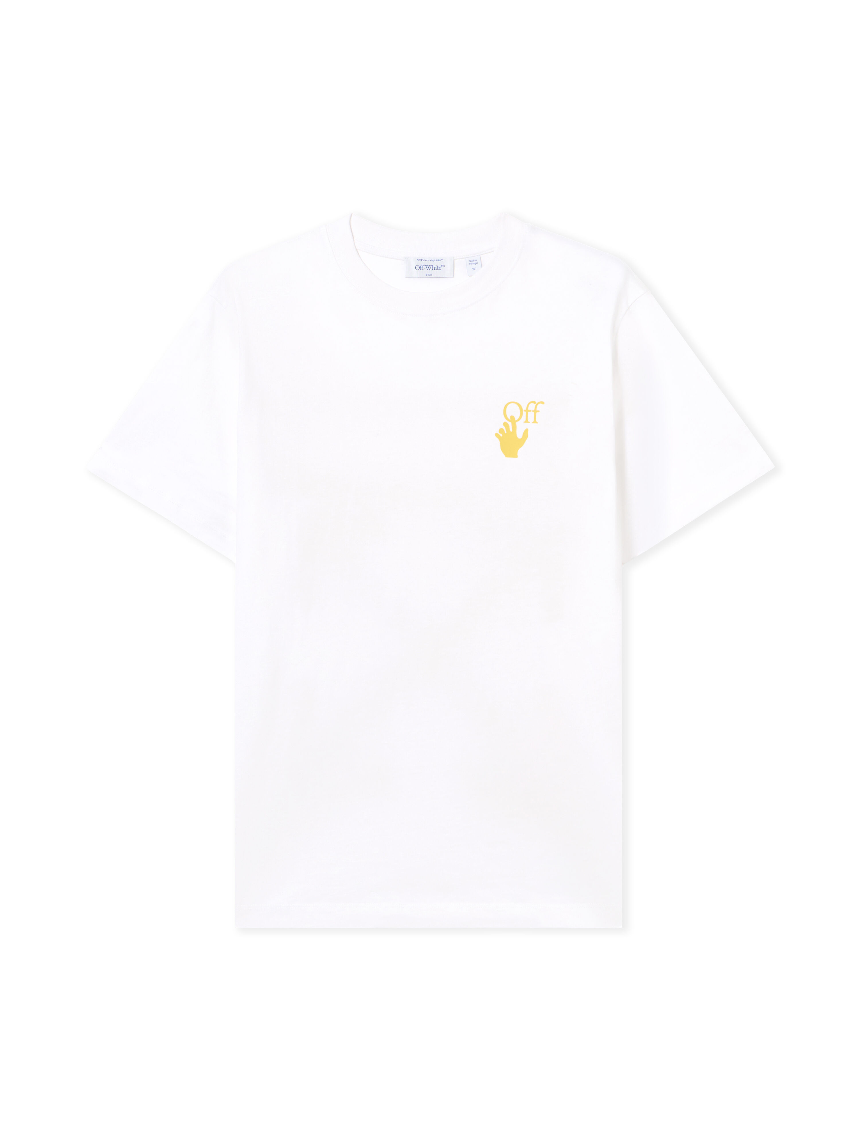 OFF WHITE Slim Fit Graphic S/S T-Shirt WHITE 44OWOS26T061