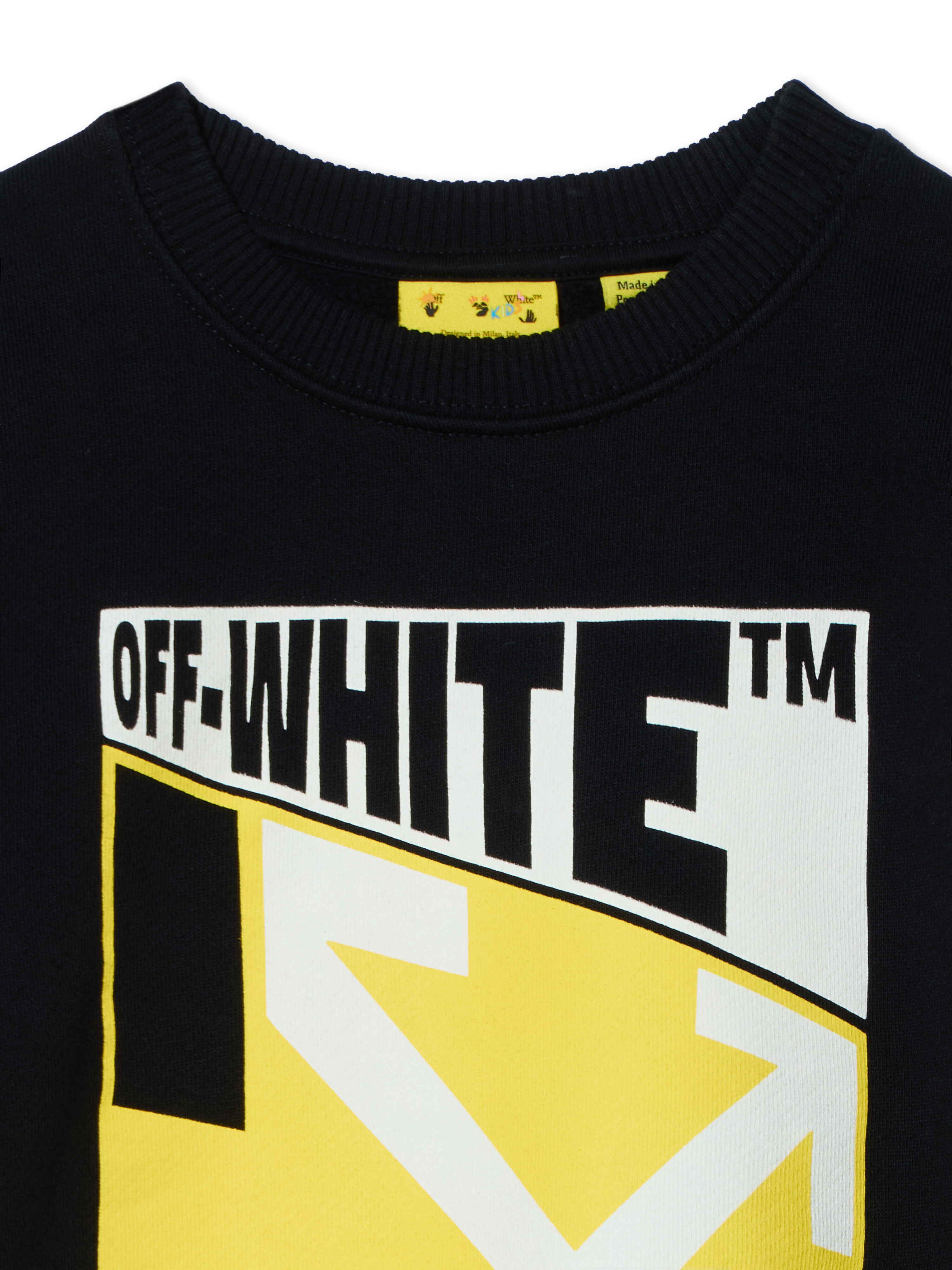 Arrow Constructive Crewneck Sweatshirt OFF WHITE Arrow Constructive Crewneck Sweatshirt BLACK 44BBA001F26F002
