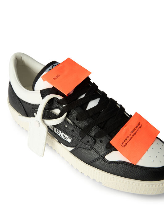 OFF WHITE Low Top 3.0 Off Court Sneakers WHITE/BLACK OF06205102