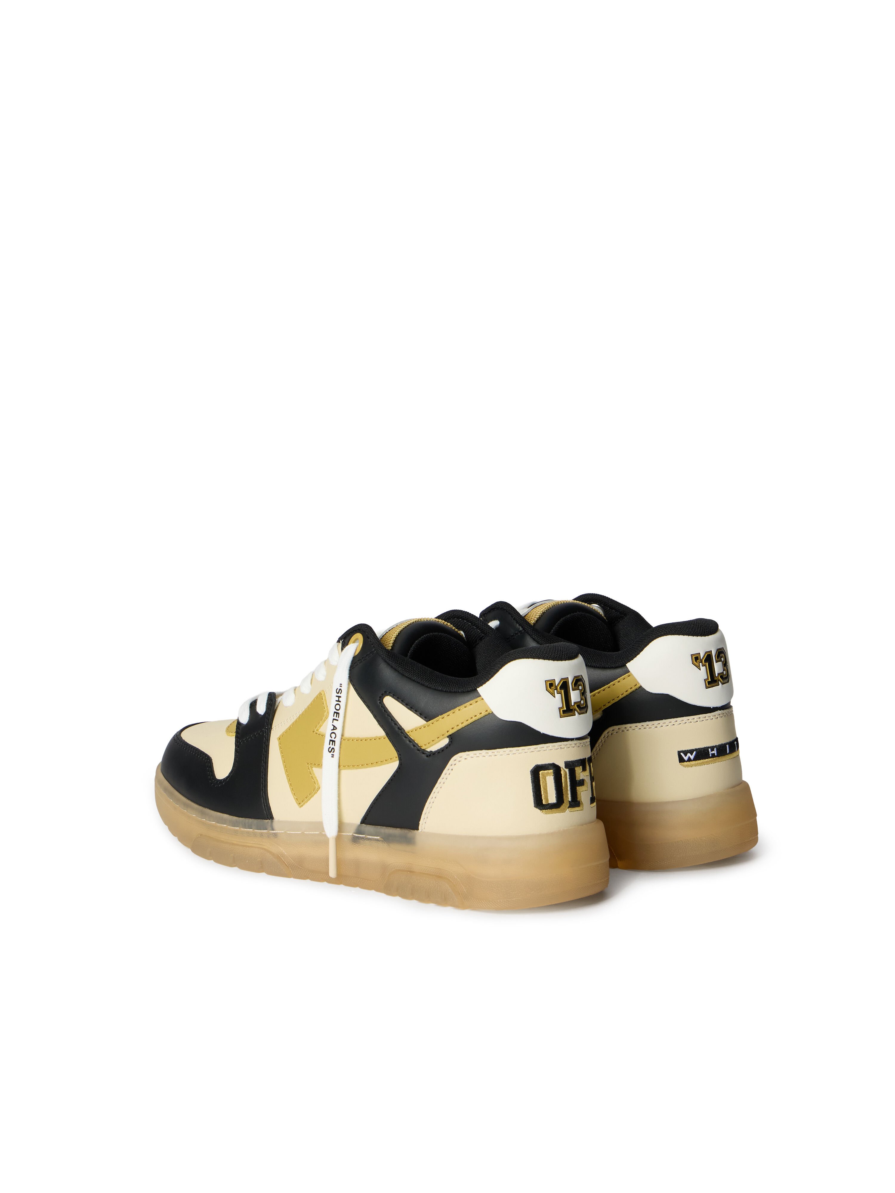 OFF WHITE Out Of Office Varsity SAND - GOLDEN BROWN OMIA189F25LEA00C