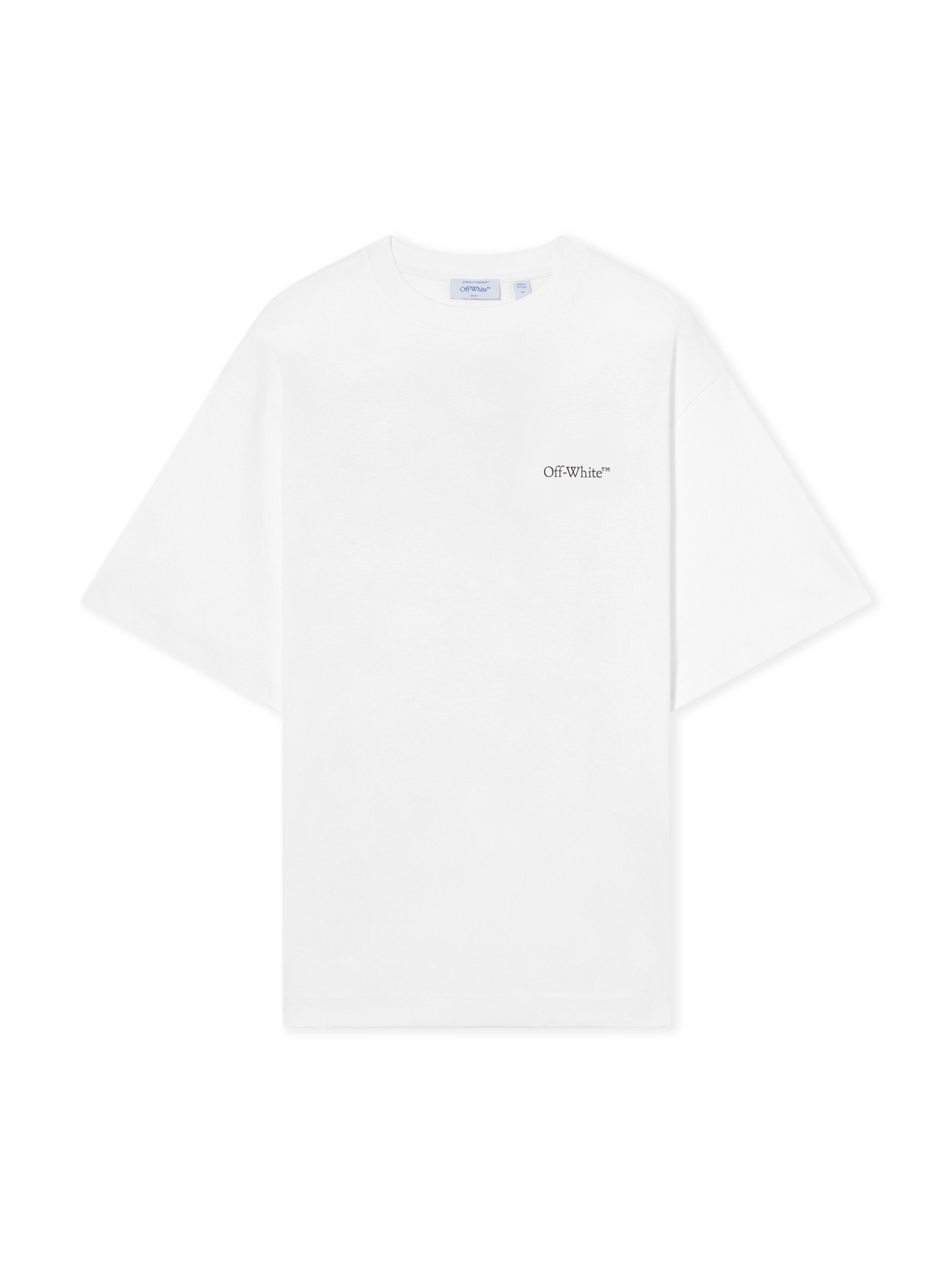 OFF WHITE Marker Arrow Skate T-Shirt WHITE 44OWOS26T077